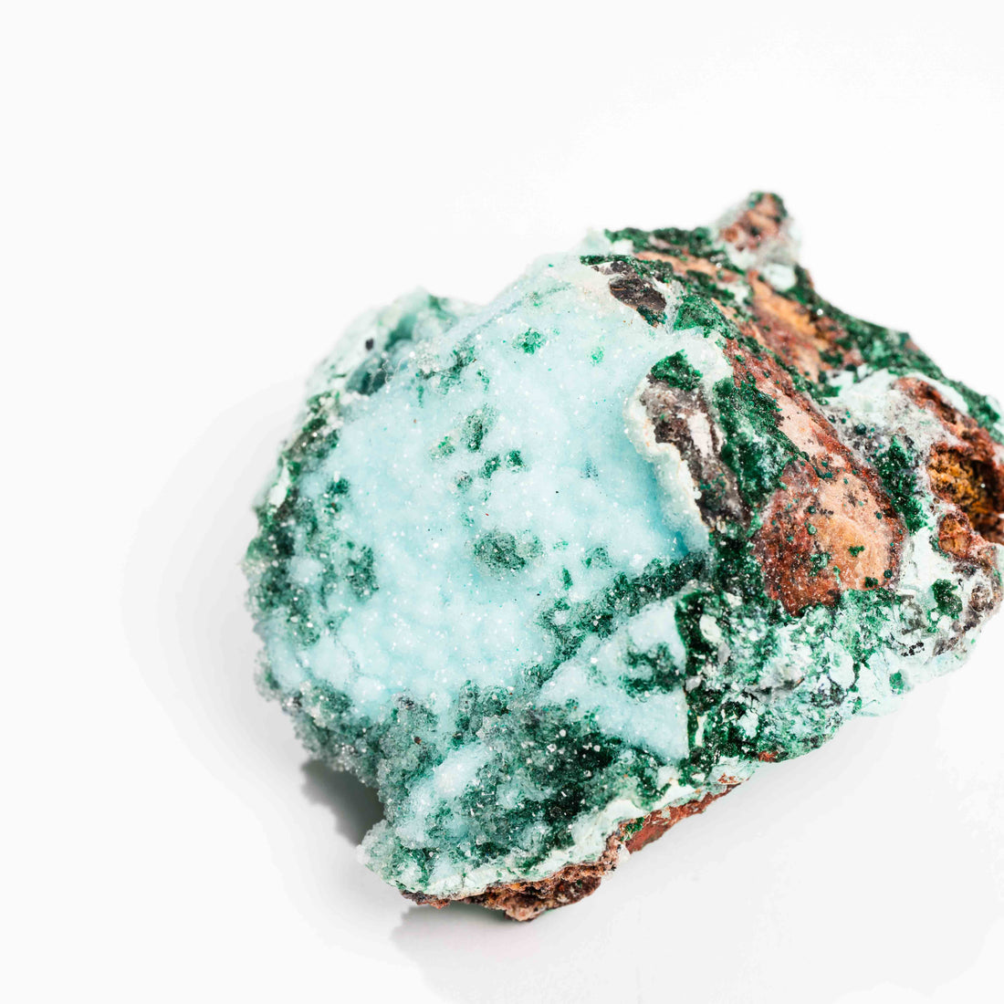 Chrysocolla w/ Malachite - Rough