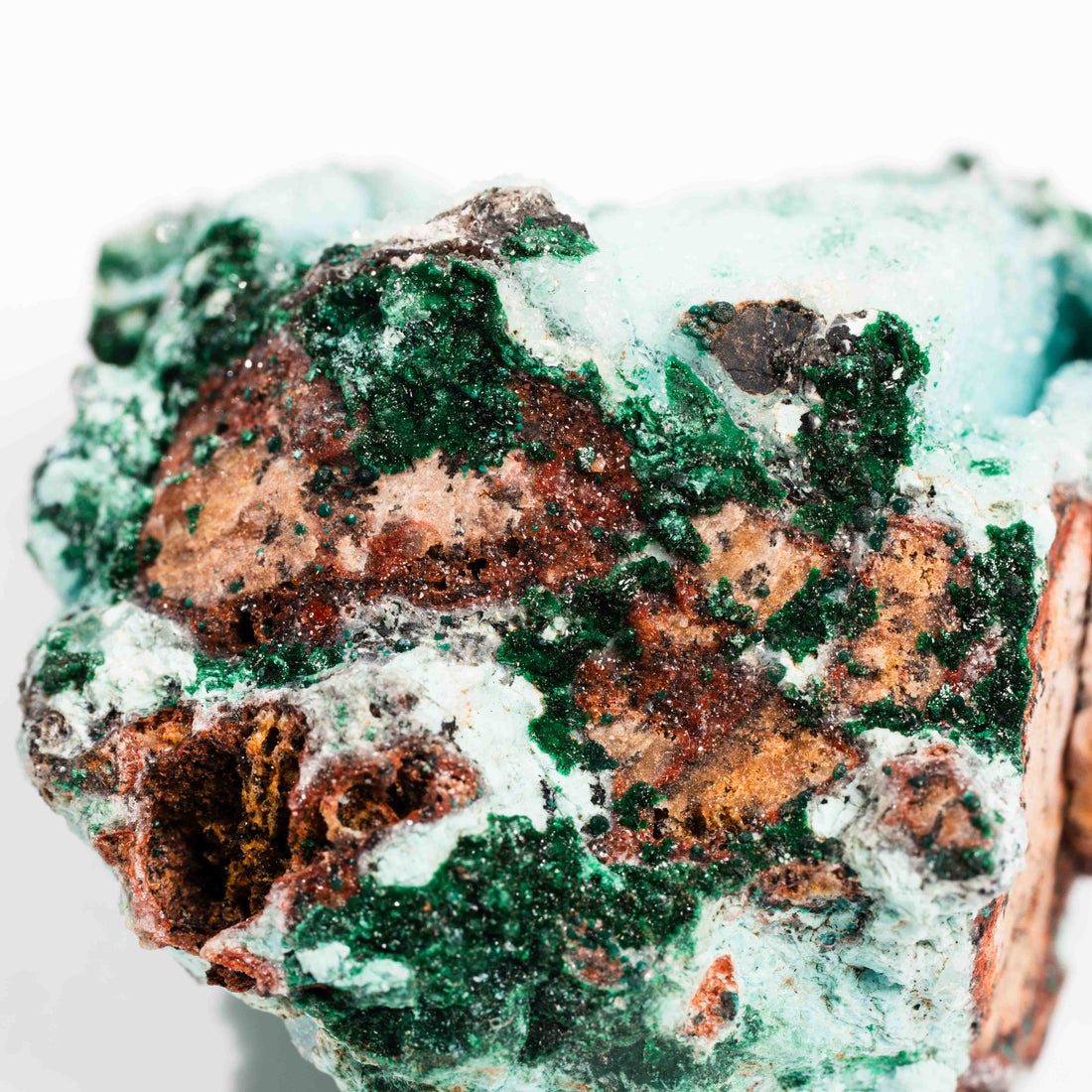 Chrysocolla w/ Malachite - Rough