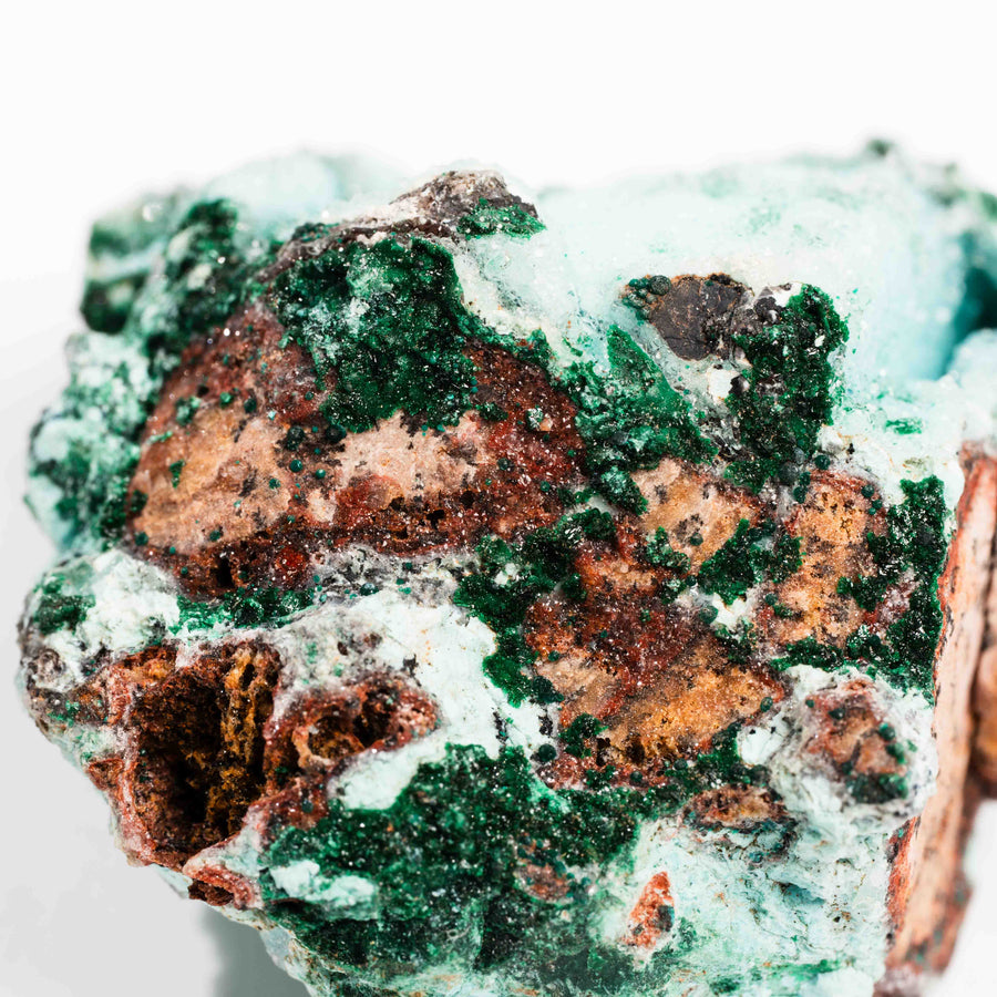 Chrysocolla w/ Malachite - Rough