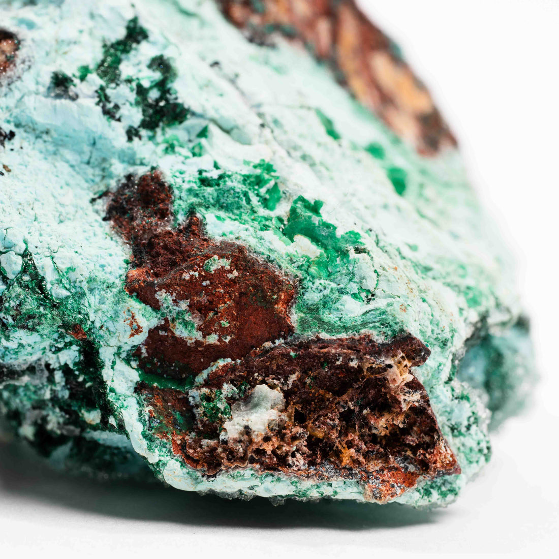 Chrysocolla w/ Malachite - Rough