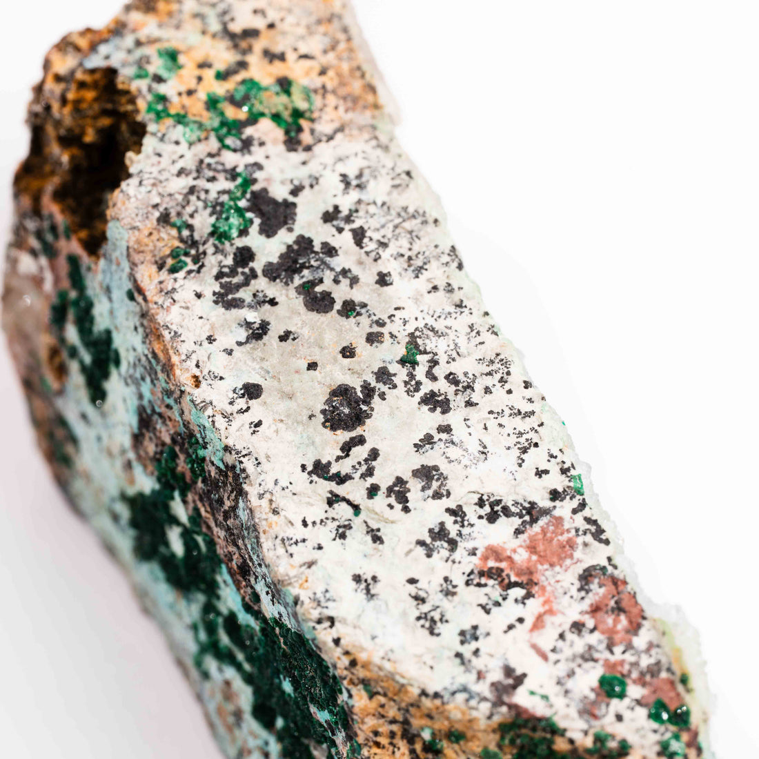 Chrysocolla w/ Malachite - Rough