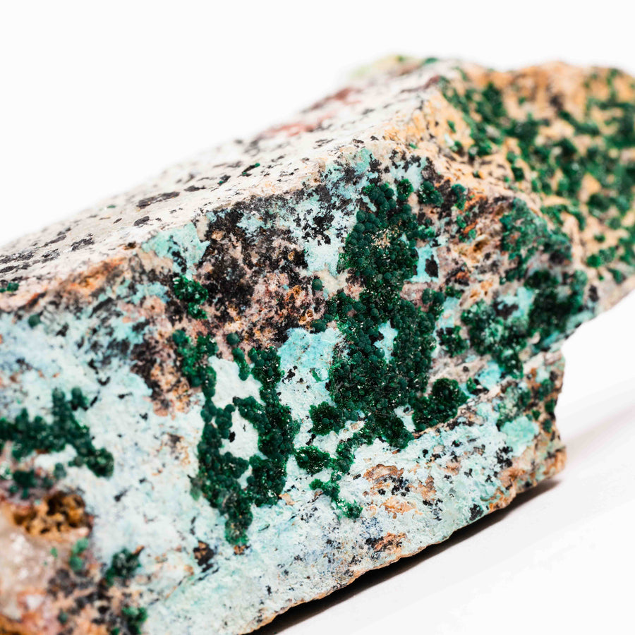 Chrysocolla w/ Malachite - Rough