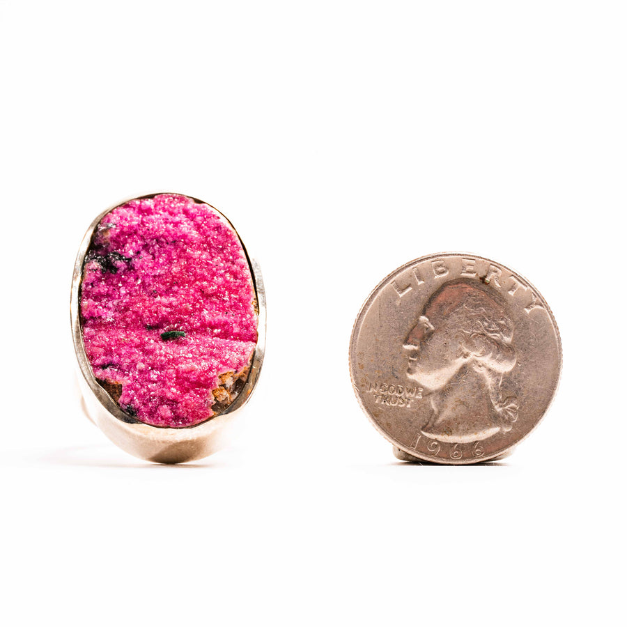 Calcite, Cobaltoan - Ring