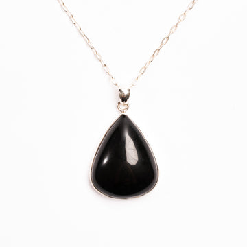 Obsidian, Rainbow- Pendant