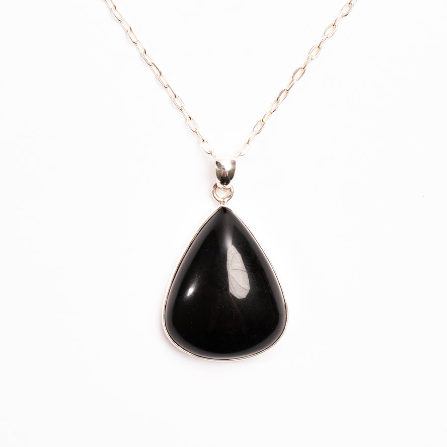 Obsidian, Rainbow- Pendant