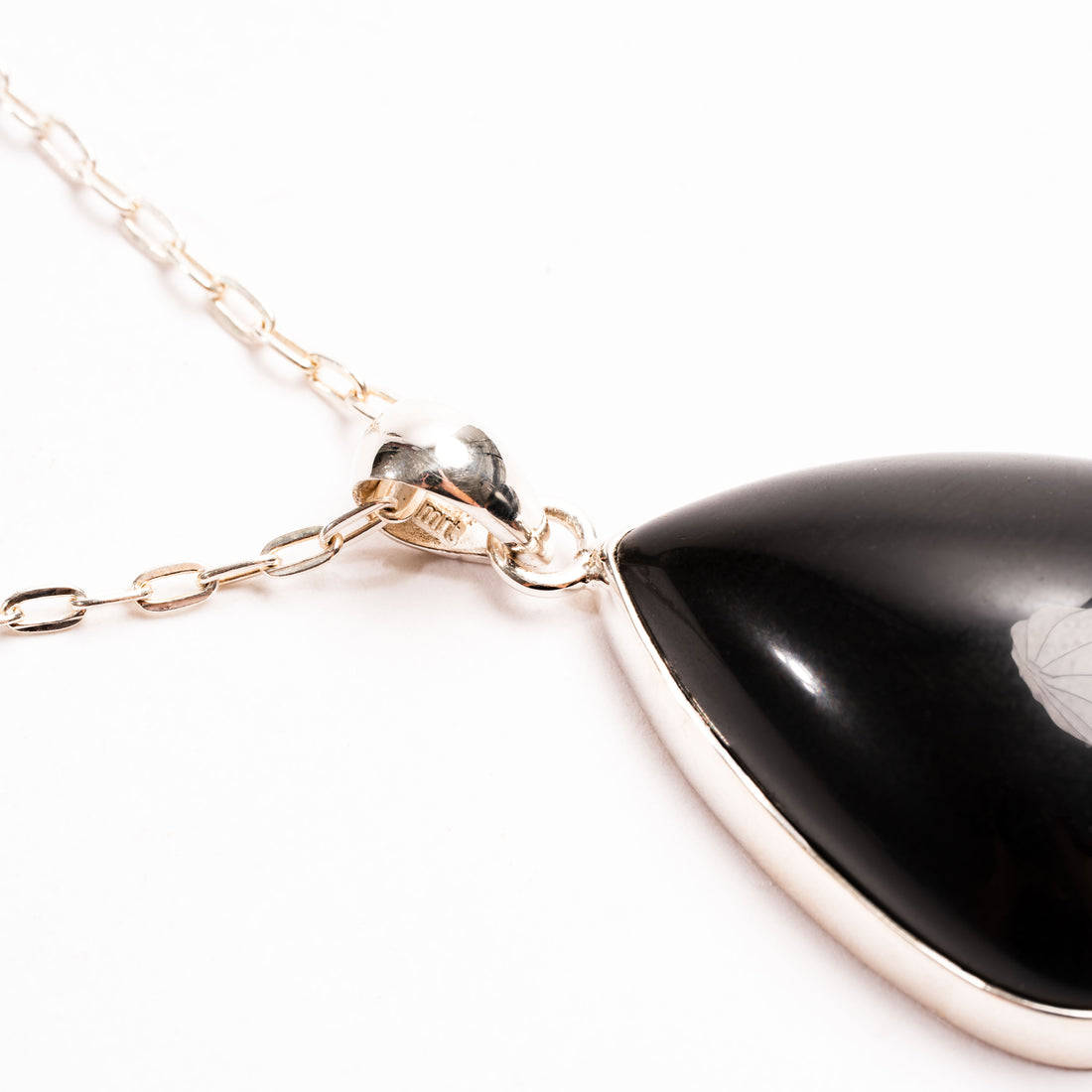 Obsidian, Rainbow- Pendant