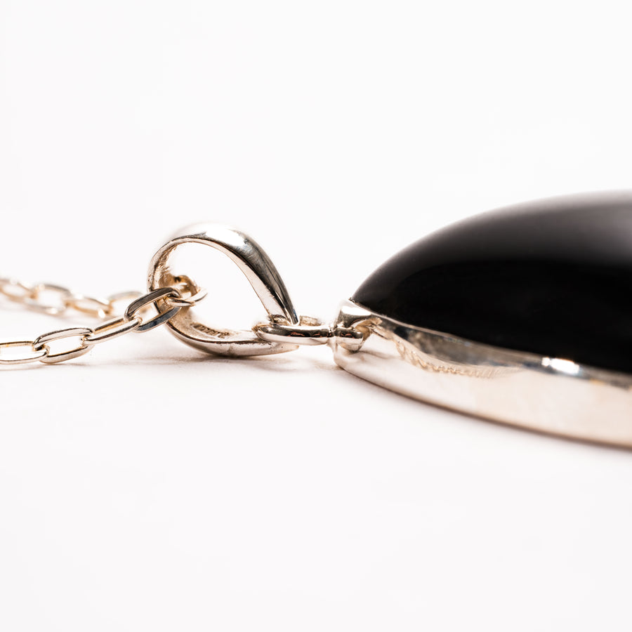 Obsidian, Rainbow- Pendant