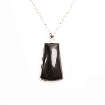 Obsidian, Rainbow- Pendant