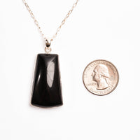 Obsidian, Rainbow- Pendant