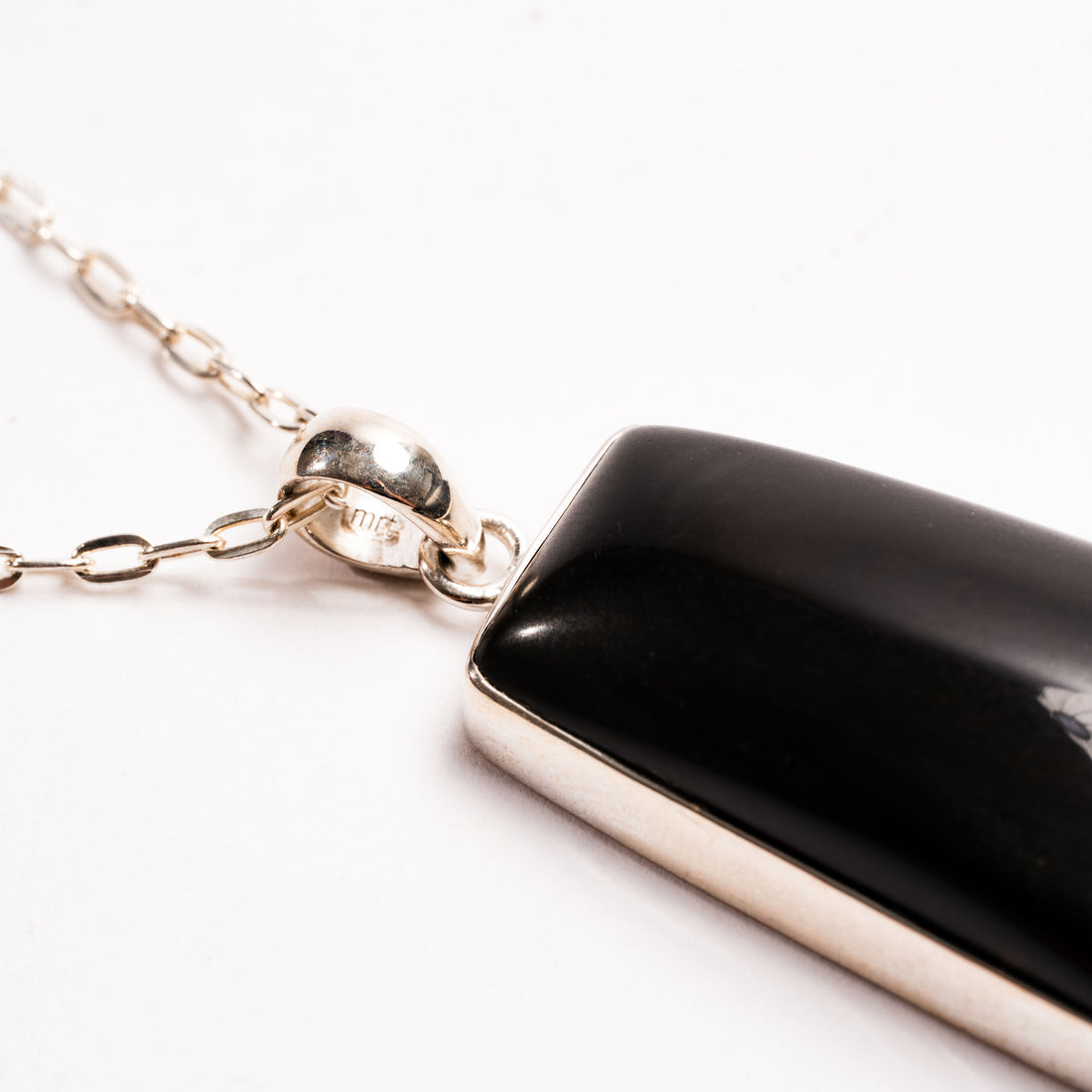 Obsidian, Rainbow- Pendant