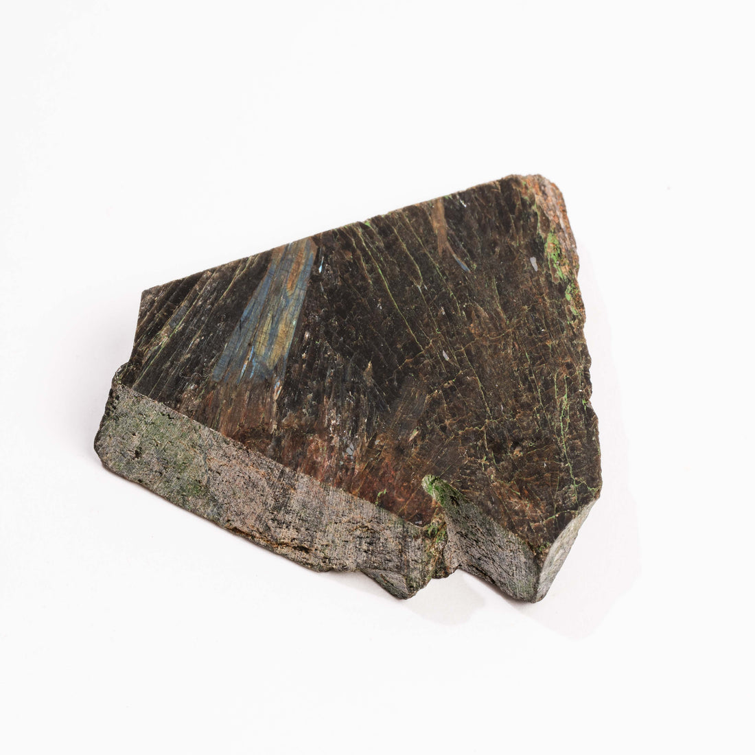 Numite Color Nuummite - Slab – Pink Heart Healing