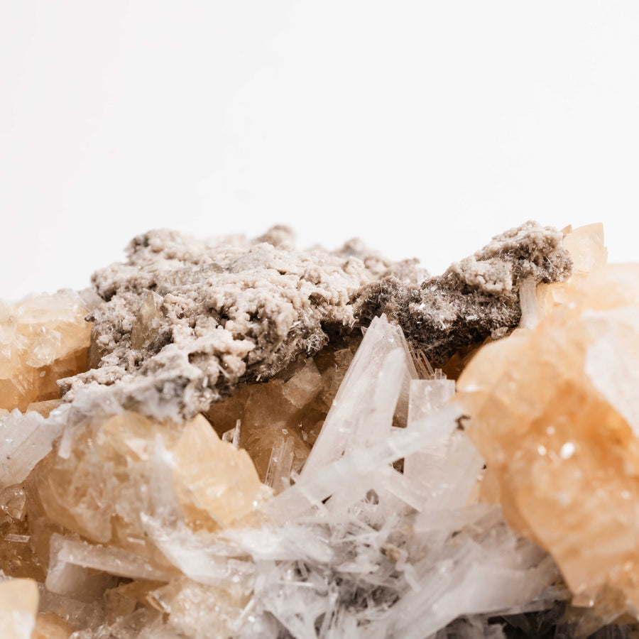 Celestite w/ Calcite - Statement Piece