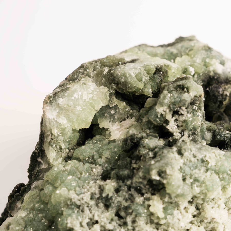 Prehnite with Epidote - Statement Piece