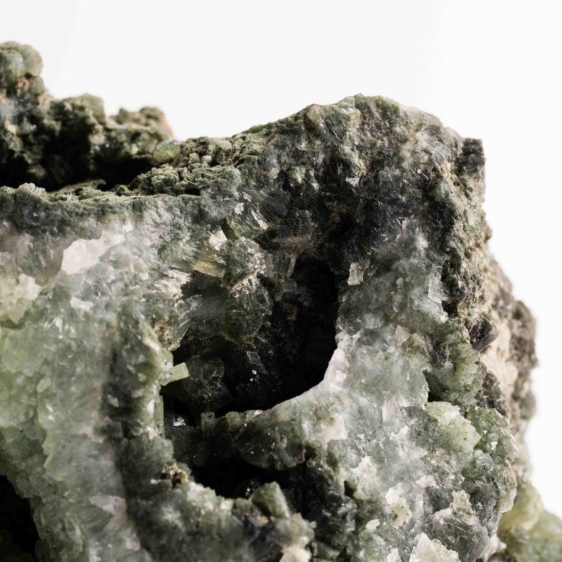 Prehnite with Epidote - Statement Piece