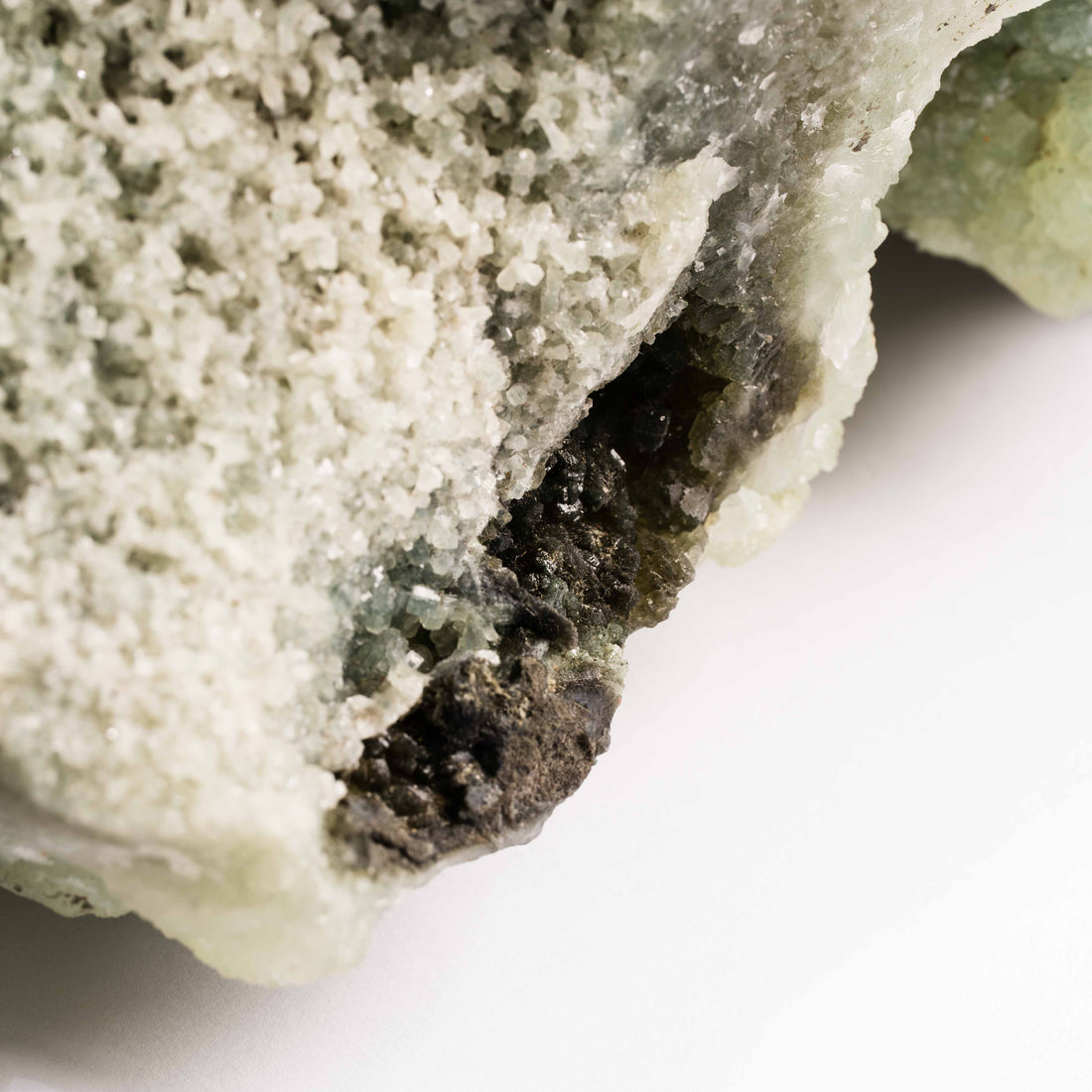 Prehnite with Epidote - Statement Piece