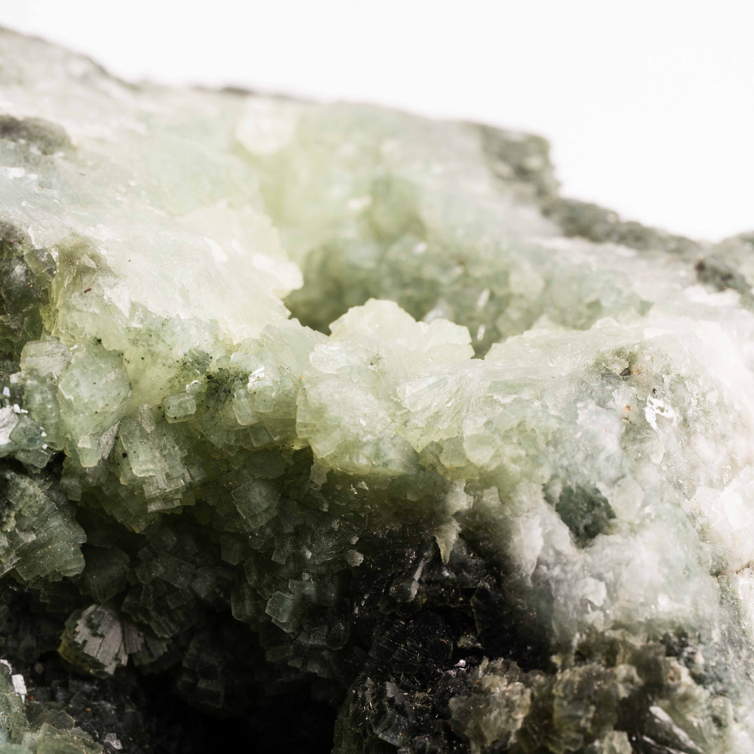 Prehnite with Epidote - Statement Piece