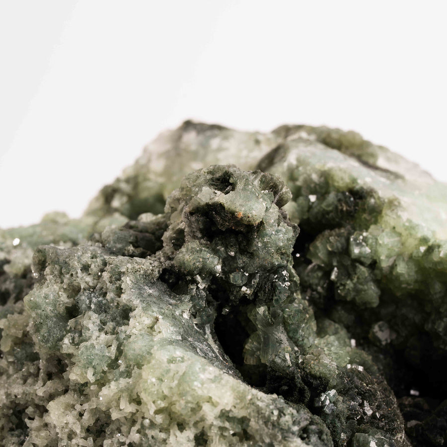 Prehnite with Epidote - Statement Piece