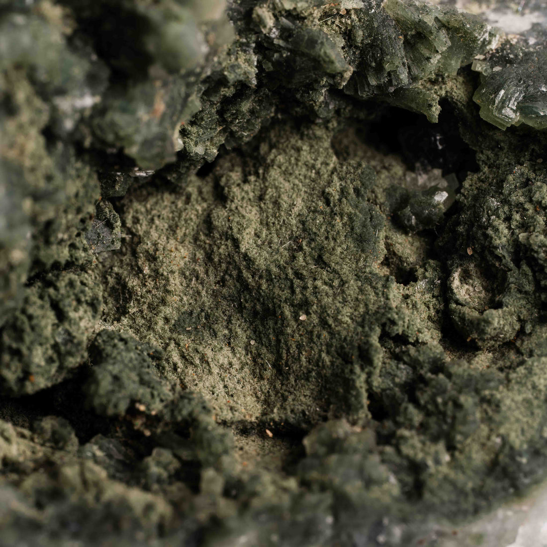 Prehnite with Epidote - Statement Piece