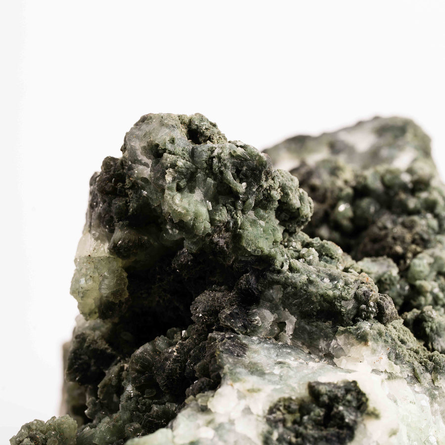 Prehnite with Epidote - Statement Piece