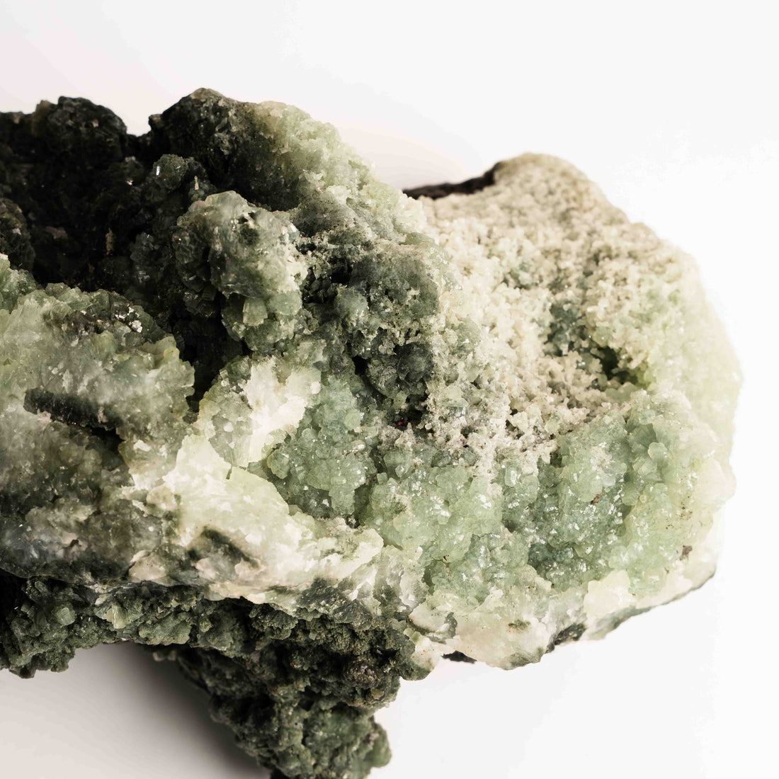 Prehnite with Epidote - Statement Piece
