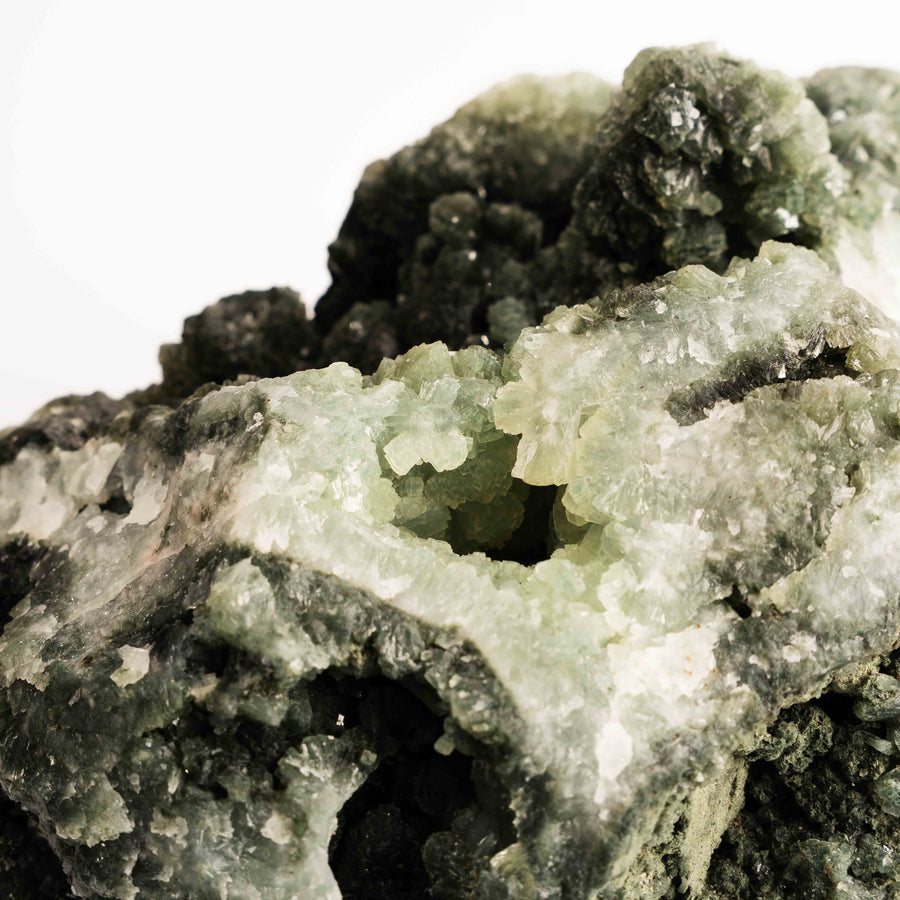 Prehnite with Epidote - Statement Piece