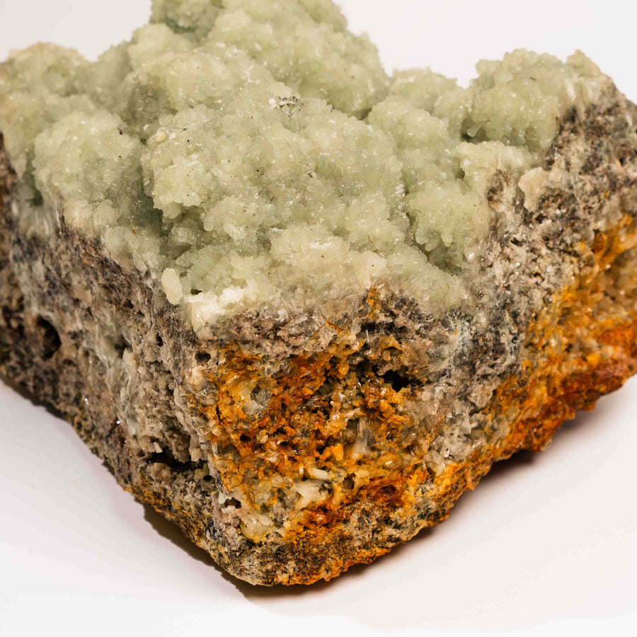 Prehnite with Epidote- Statement Piece