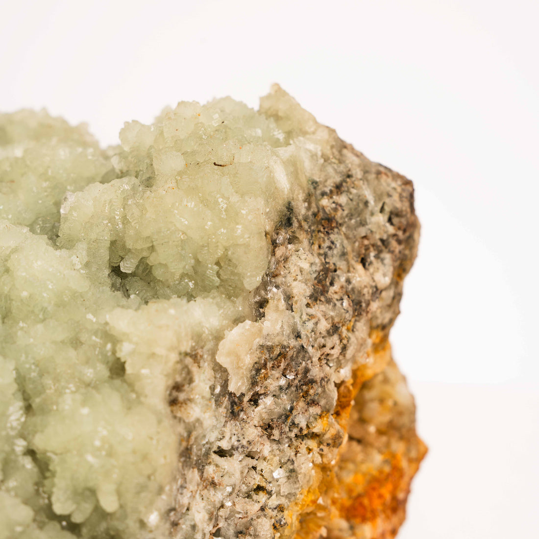 Prehnite with Epidote- Statement Piece