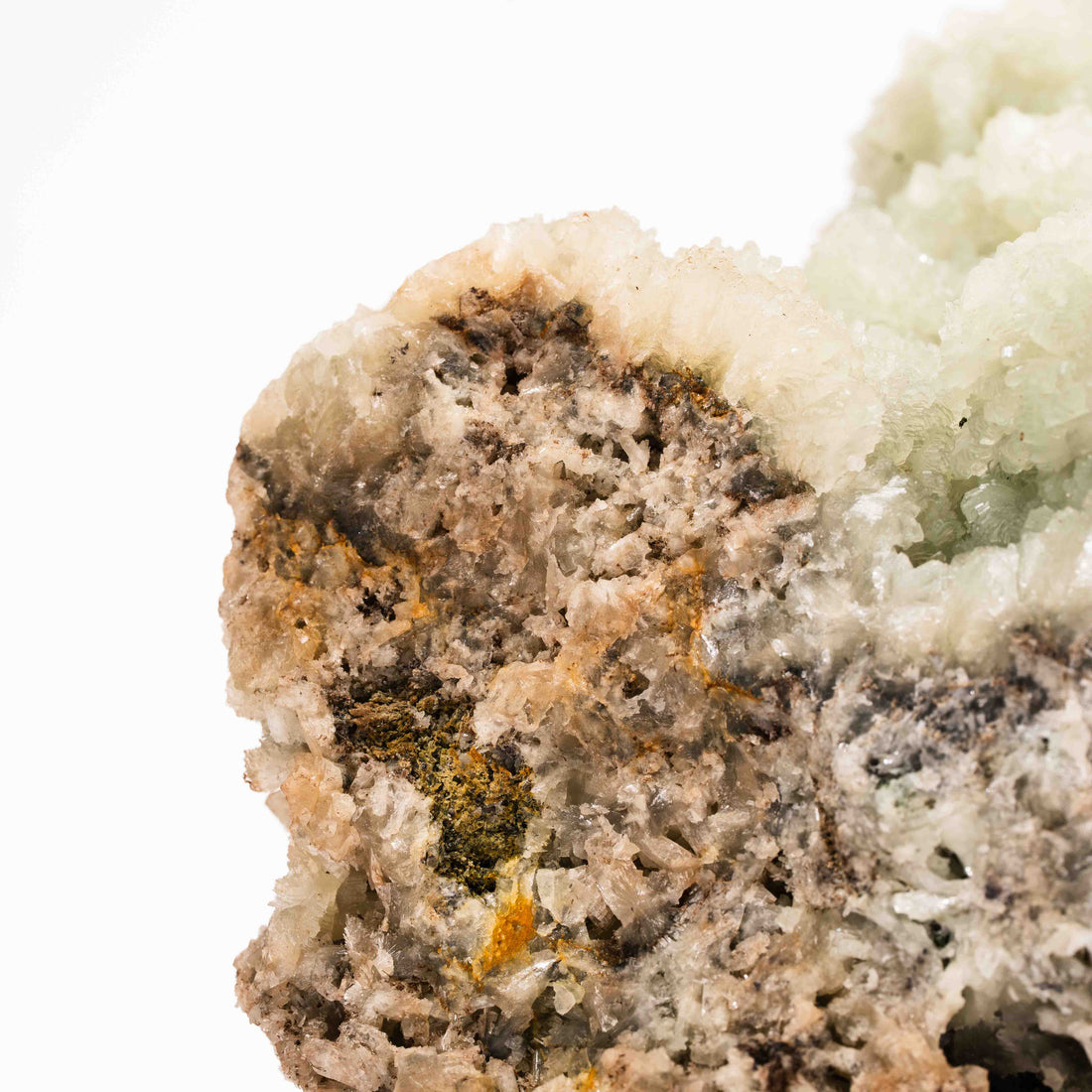 Prehnite with Epidote- Statement Piece
