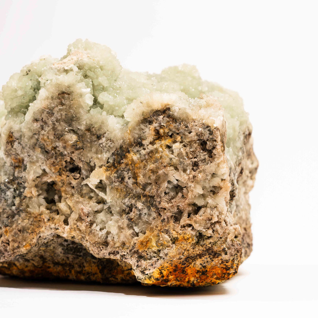 Prehnite with Epidote- Statement Piece