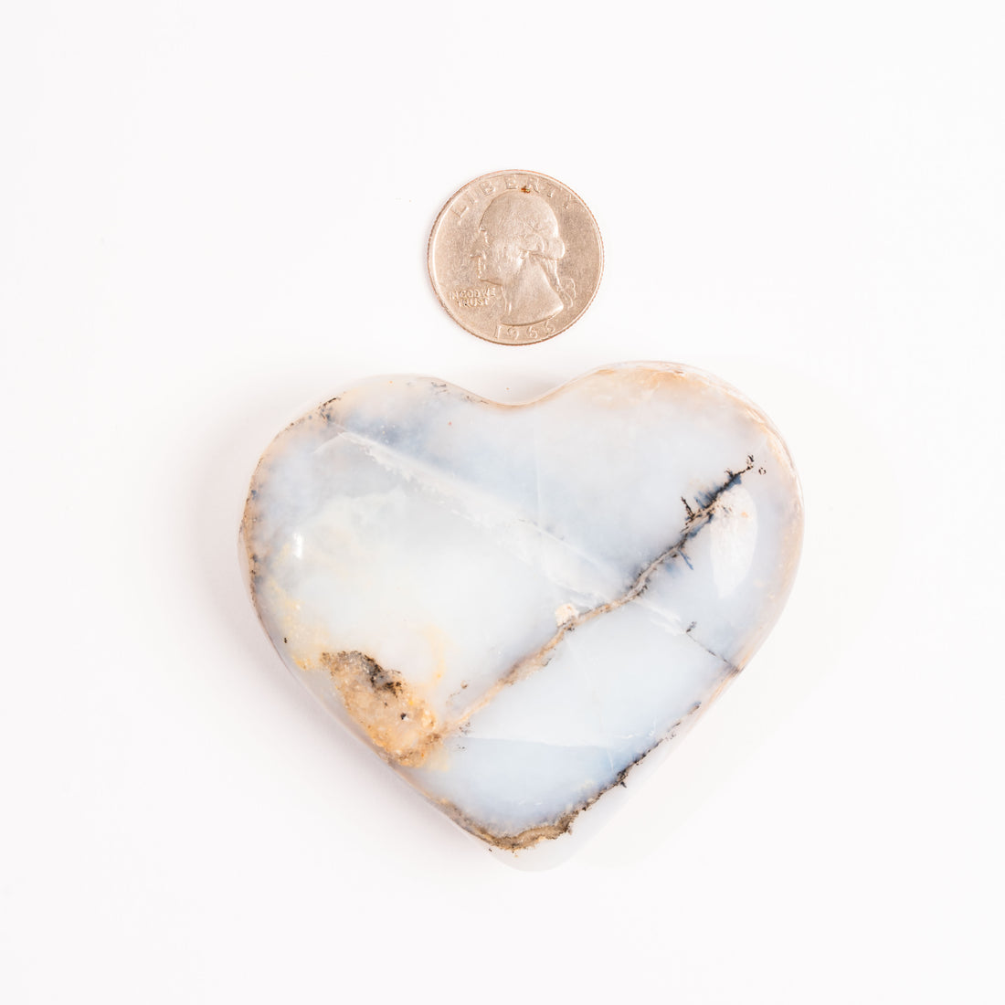 Opal, Dendritic- Heart