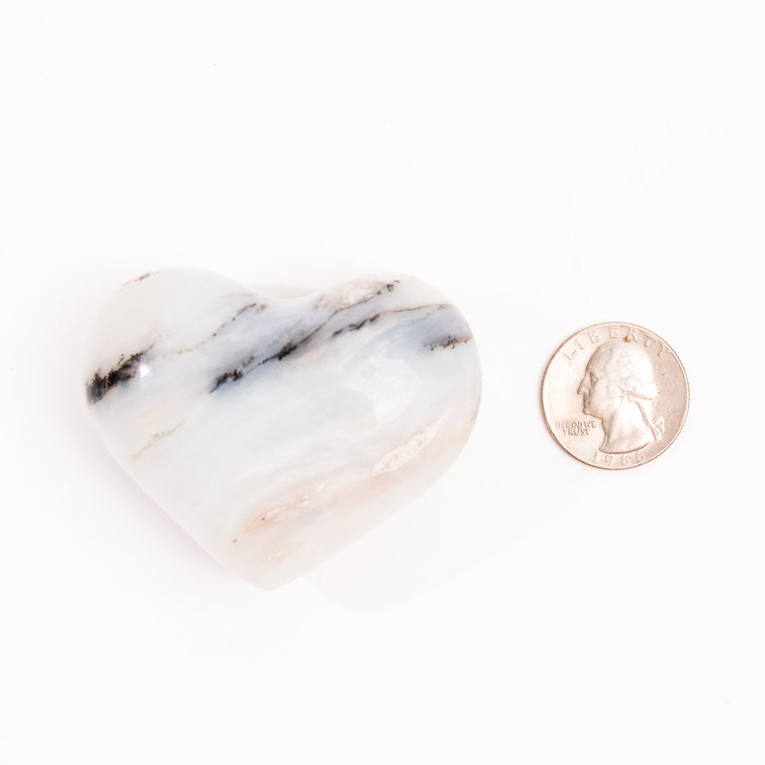 Opal, Dendritic- Heart