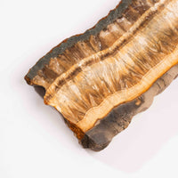 Barite w/ Pyrite - Slab