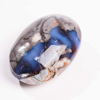 Agate, Blue Flower- Palm
