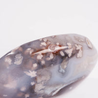 Agate, Blue Flower- Palm