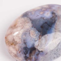 Agate, Blue Flower- Palm