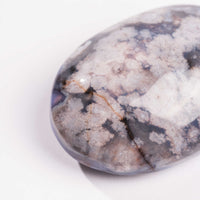 Agate, Blue Flower- Palm
