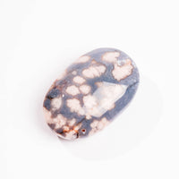 Agate, Blue Flower- Palm