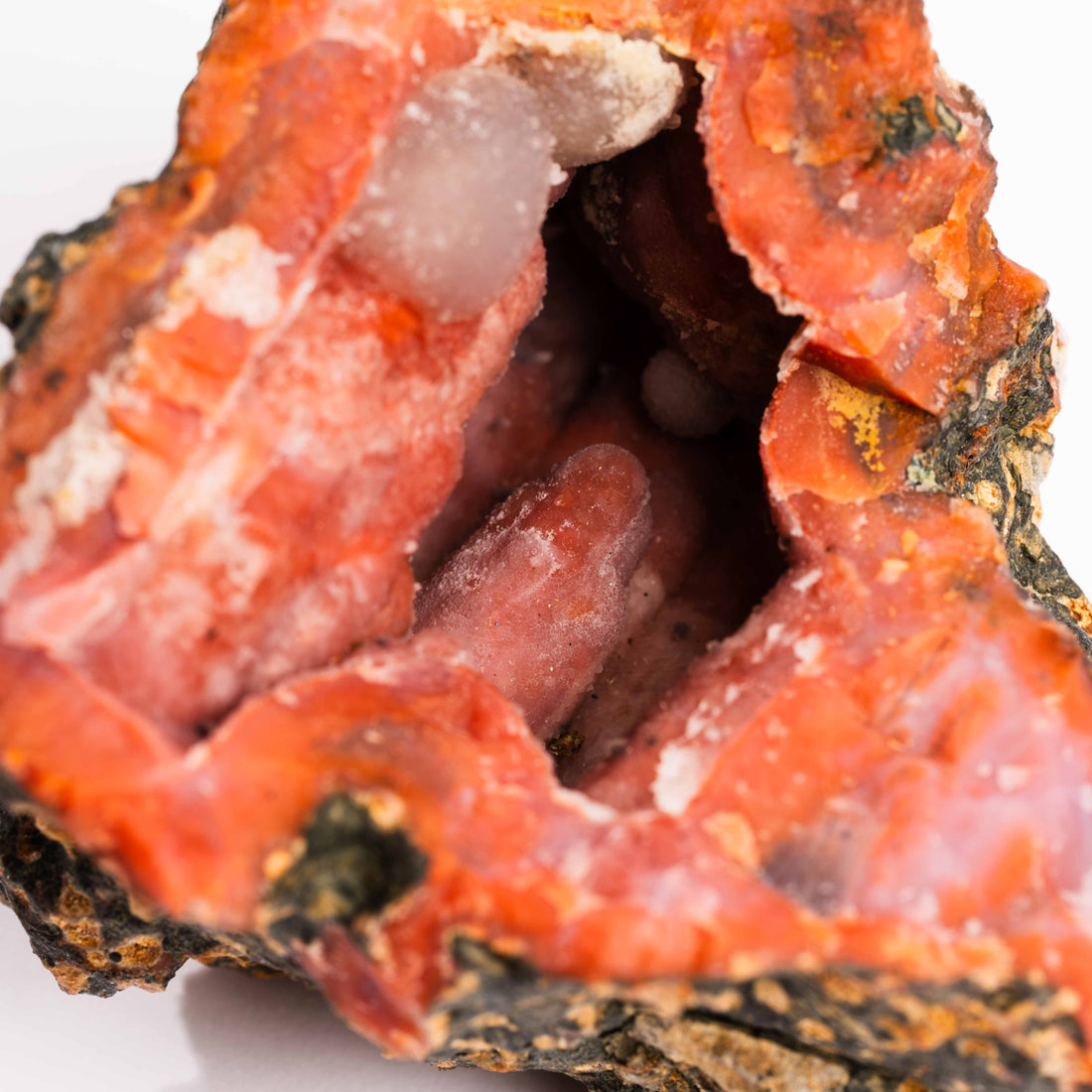 Chalcedony, Purple- Geode