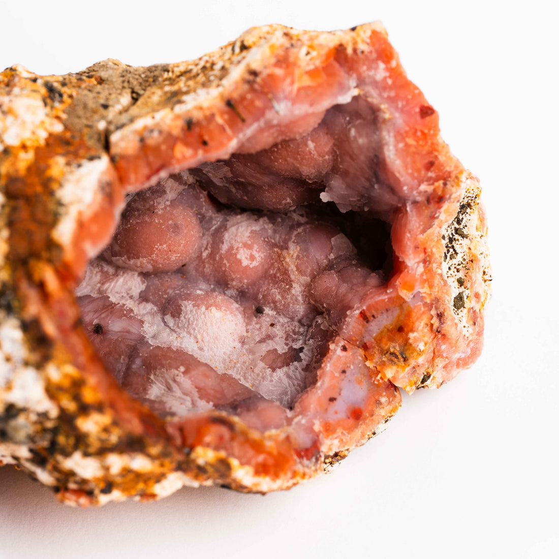 Chalcedony, Purple- Geode