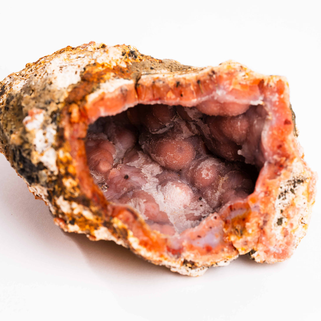 Chalcedony, Purple- Geode