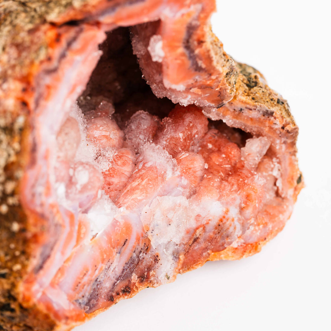 Chalcedony, Purple- Geode