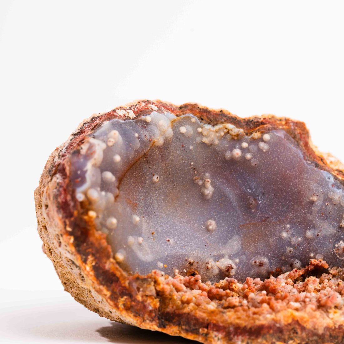 Chalcedony, Purple- Geode