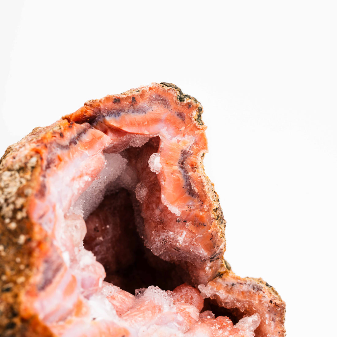 Chalcedony, Purple- Geode
