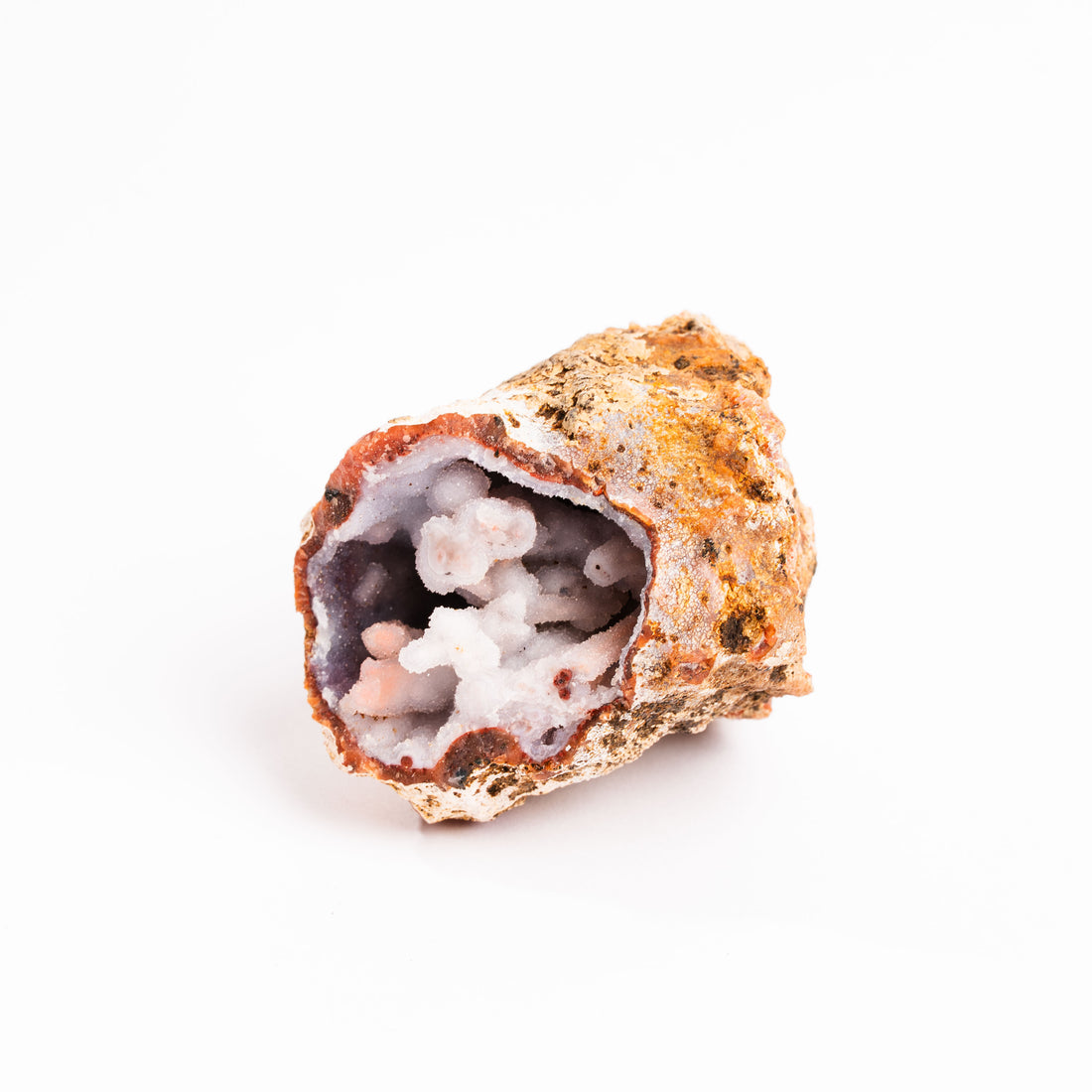 Chalcedony, Purple- Geode
