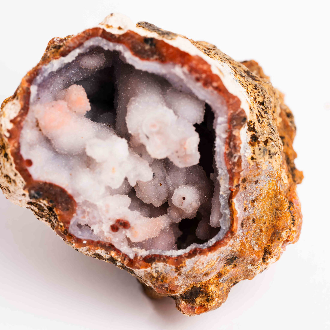 Chalcedony, Purple- Geode