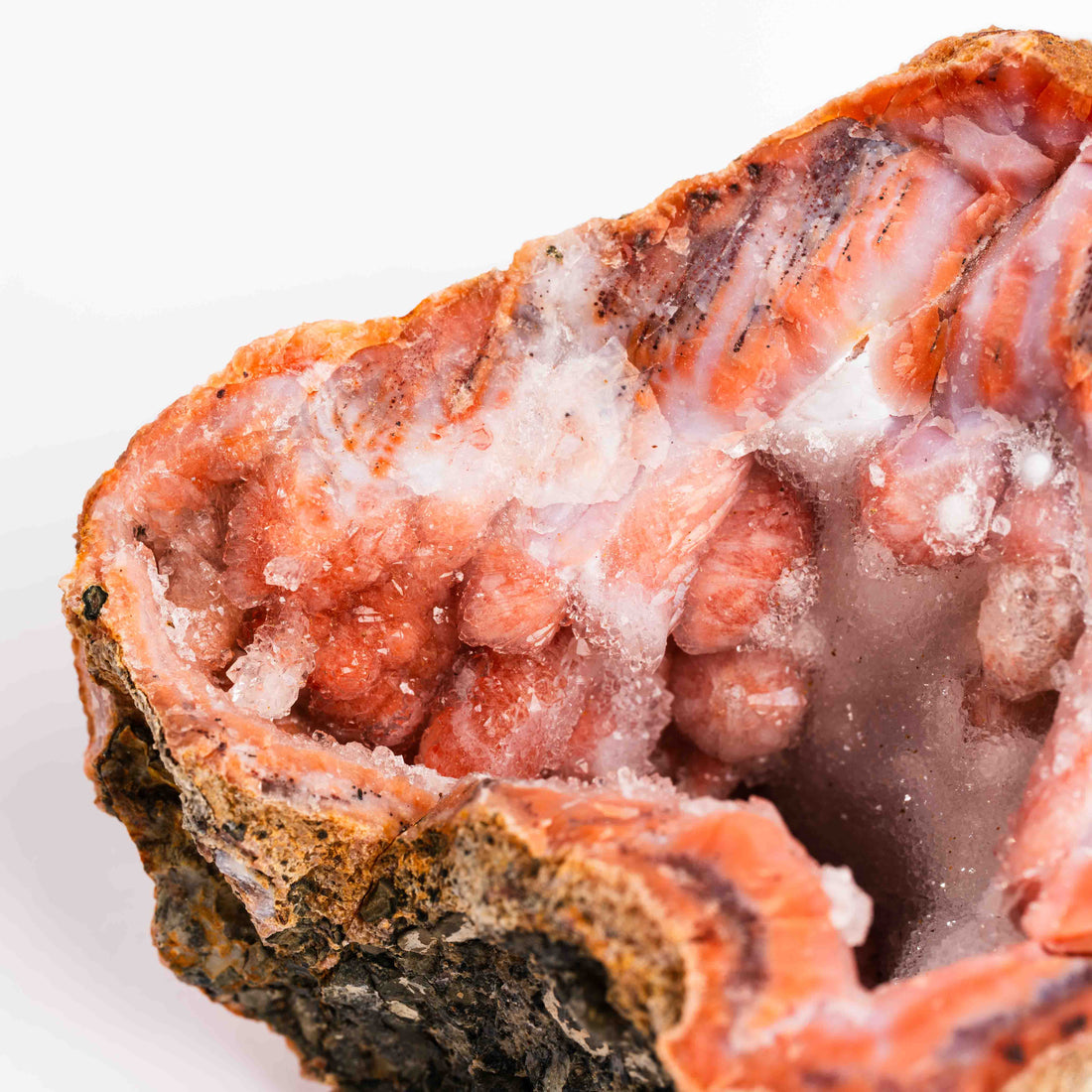 Chalcedony, Purple- Geode