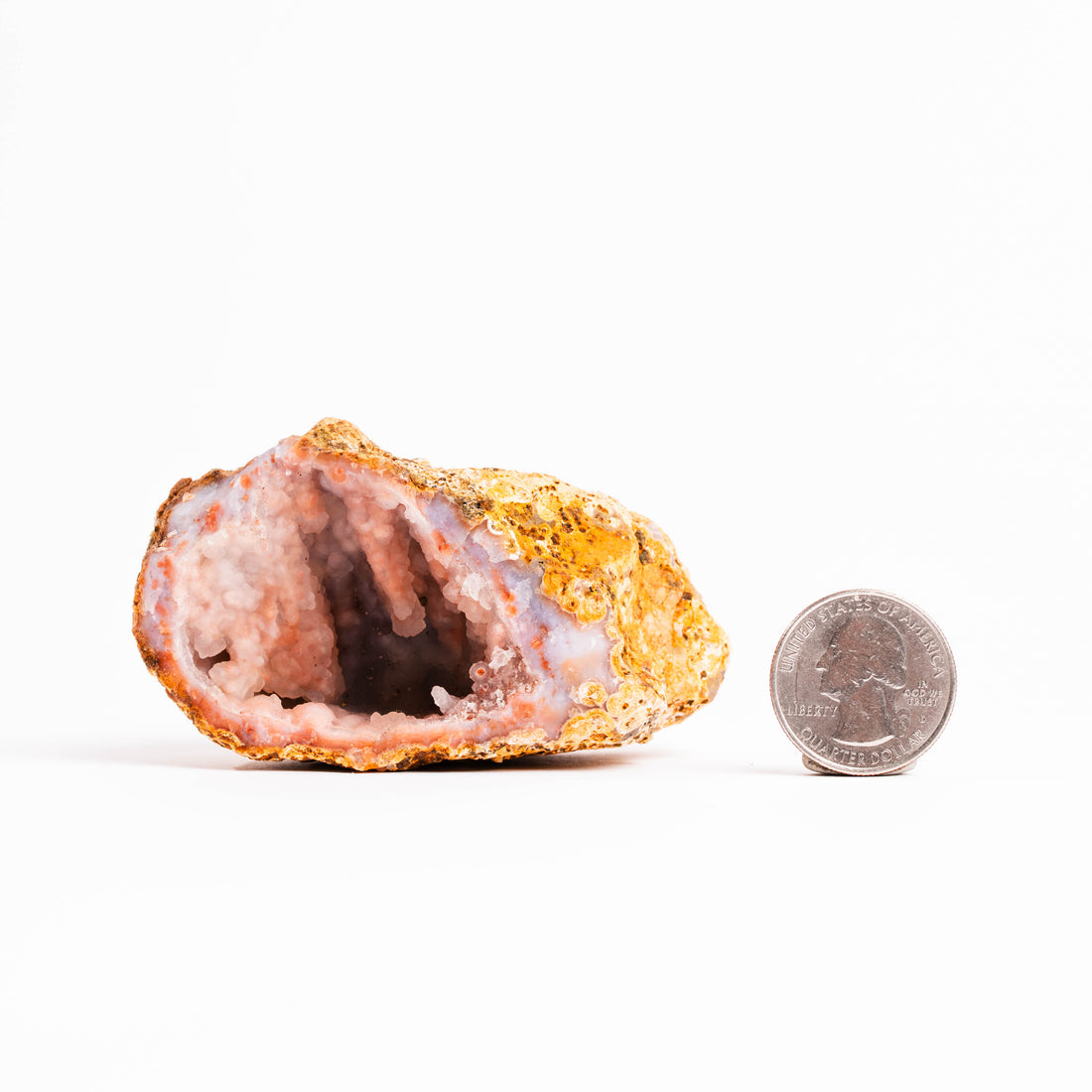 Chalcedony, Purple- Geode