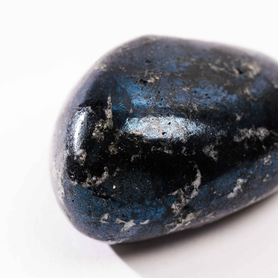 Covellite - Palm, Polished