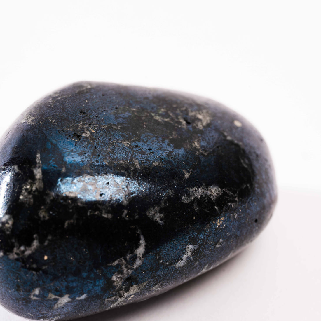 Covellite - Palm, Polished