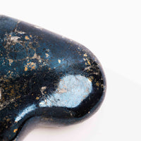 Covellite - Heart, Polished